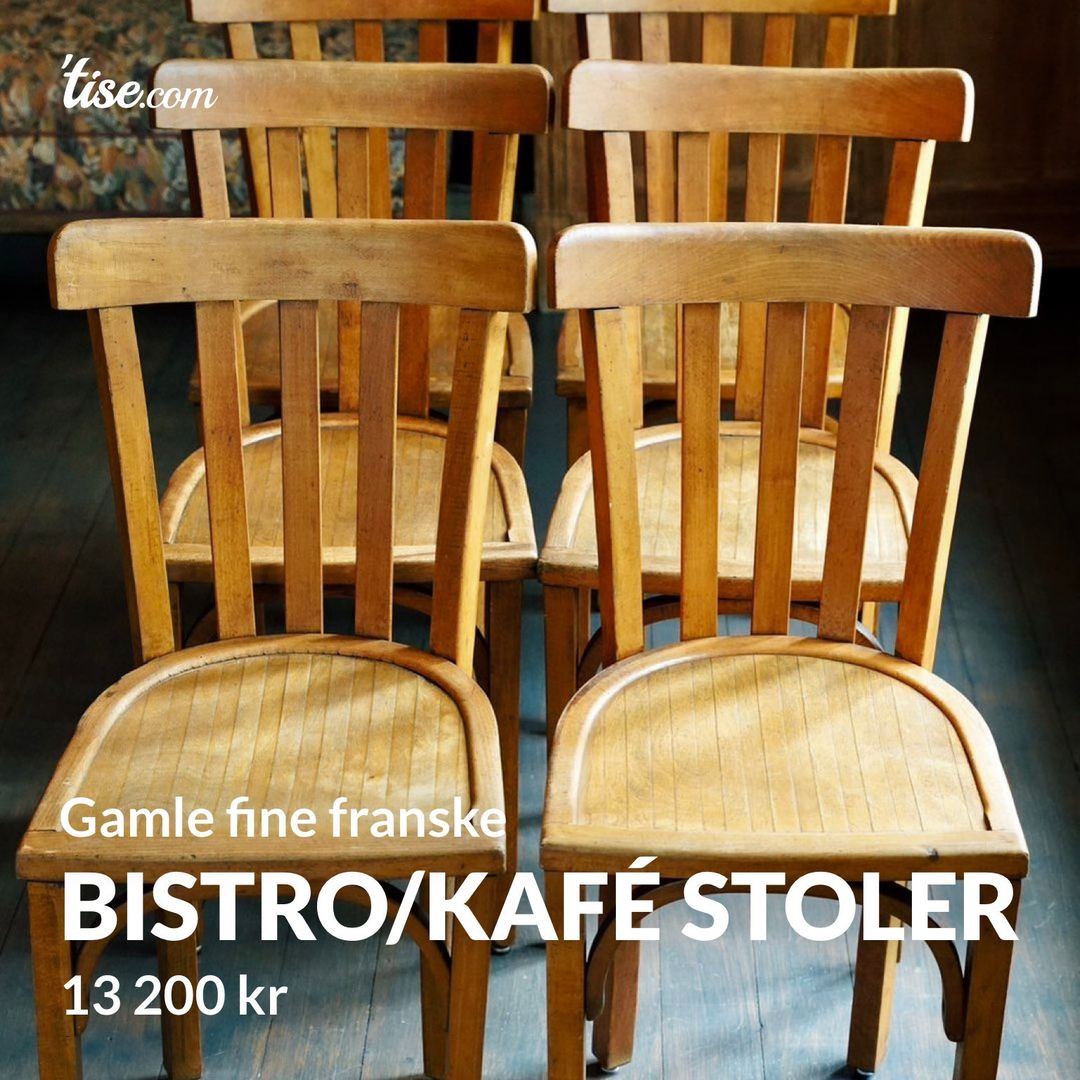 Bistro/kafé stoler