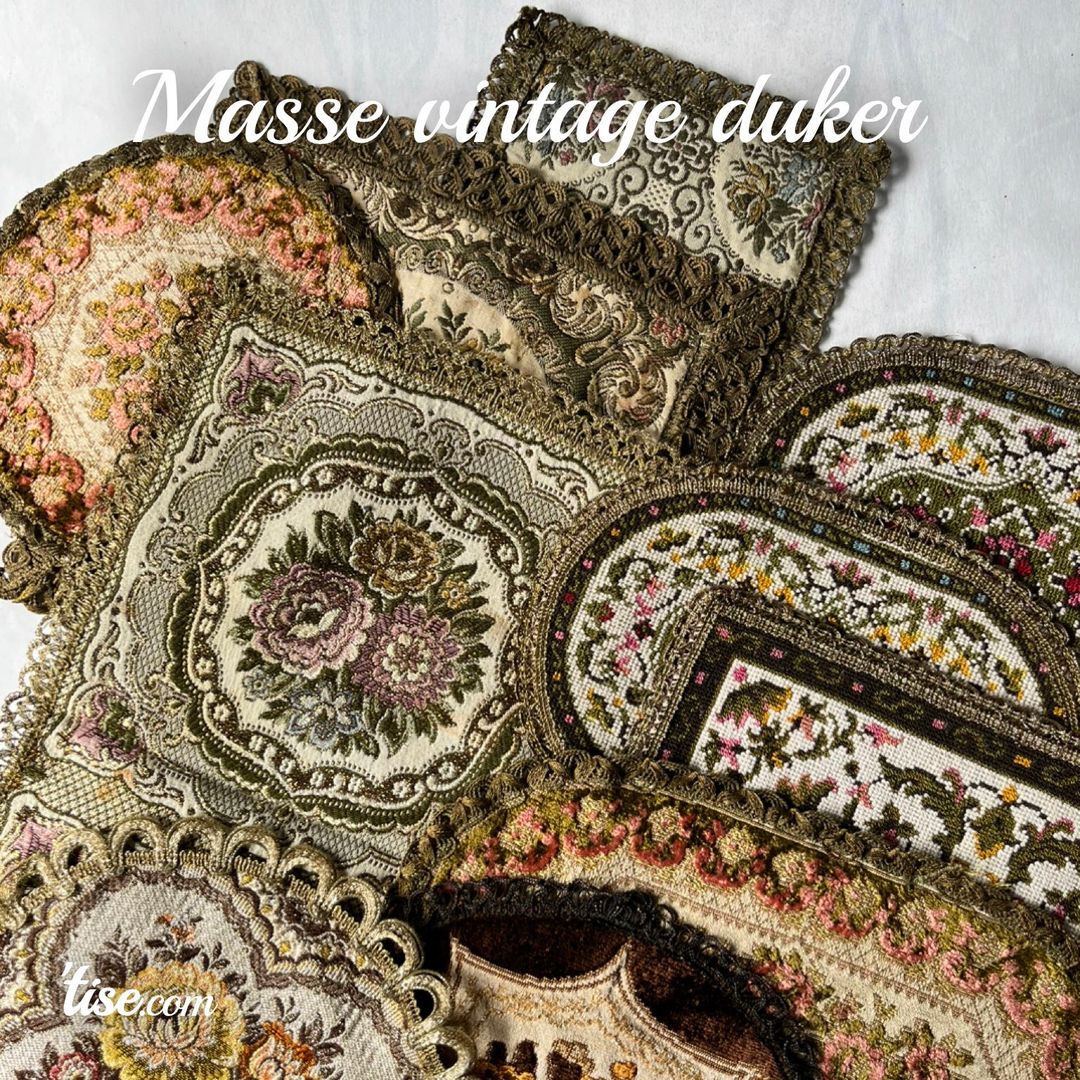 Masse vintage duker