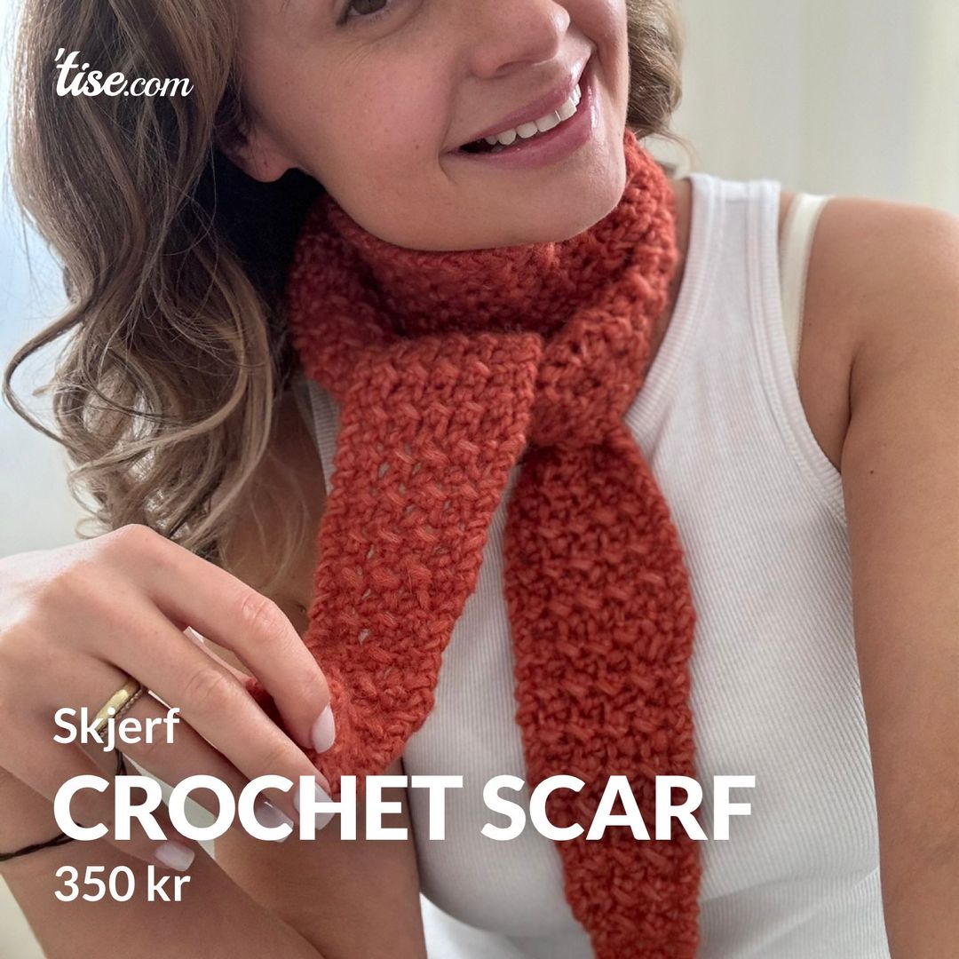 Crochet scarf