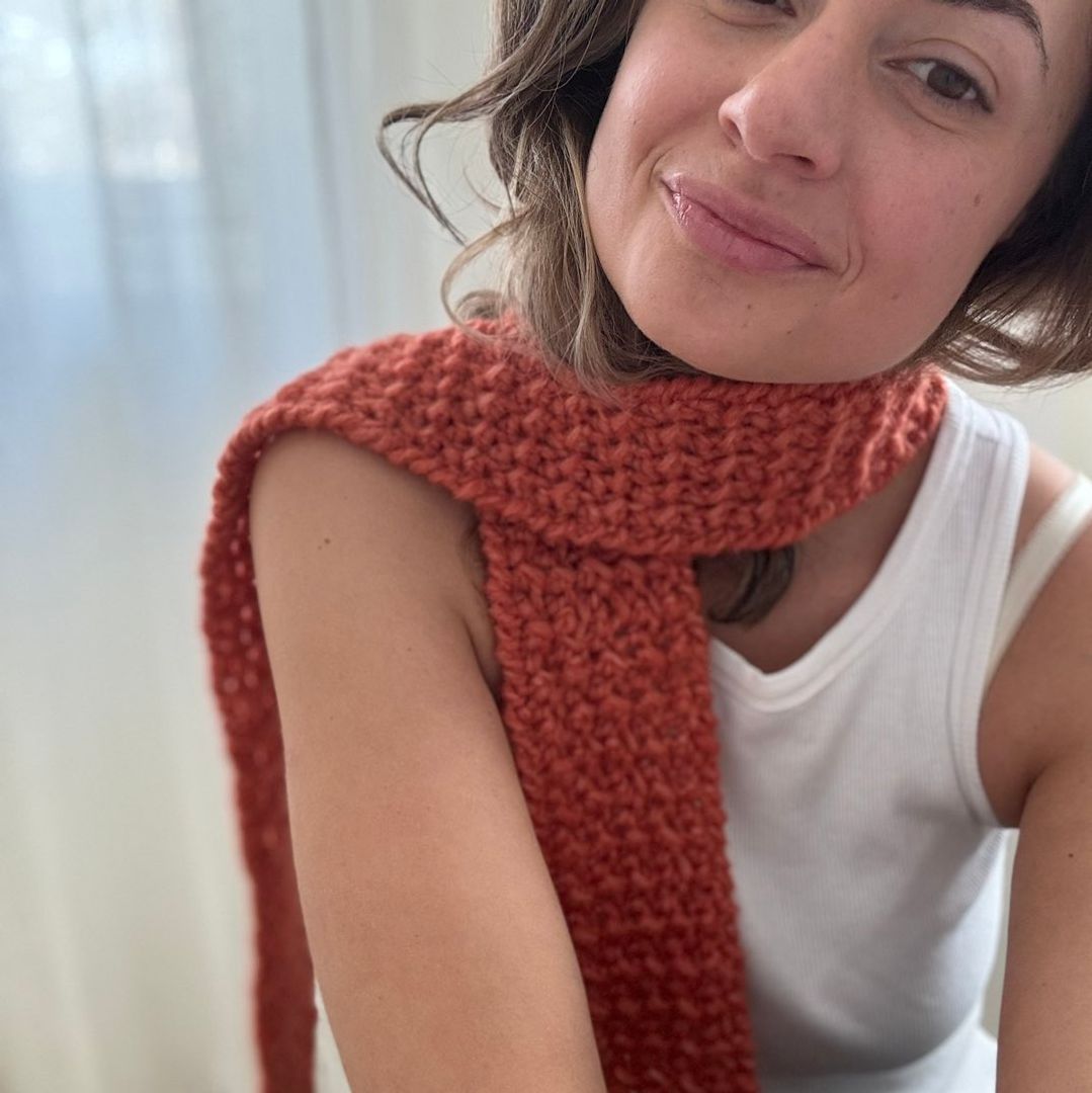 Crochet scarf