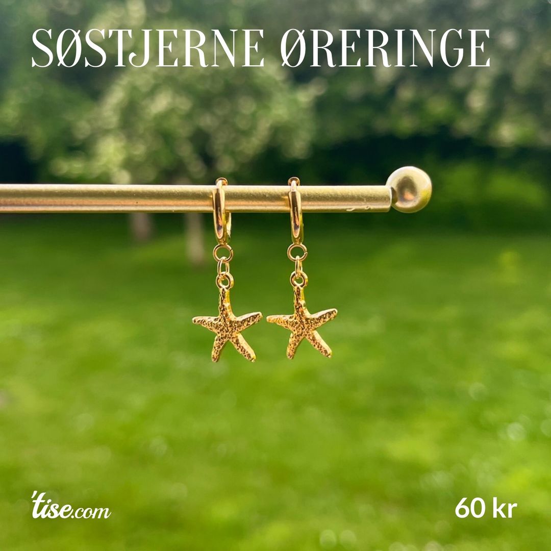 Søstjerne øreringe