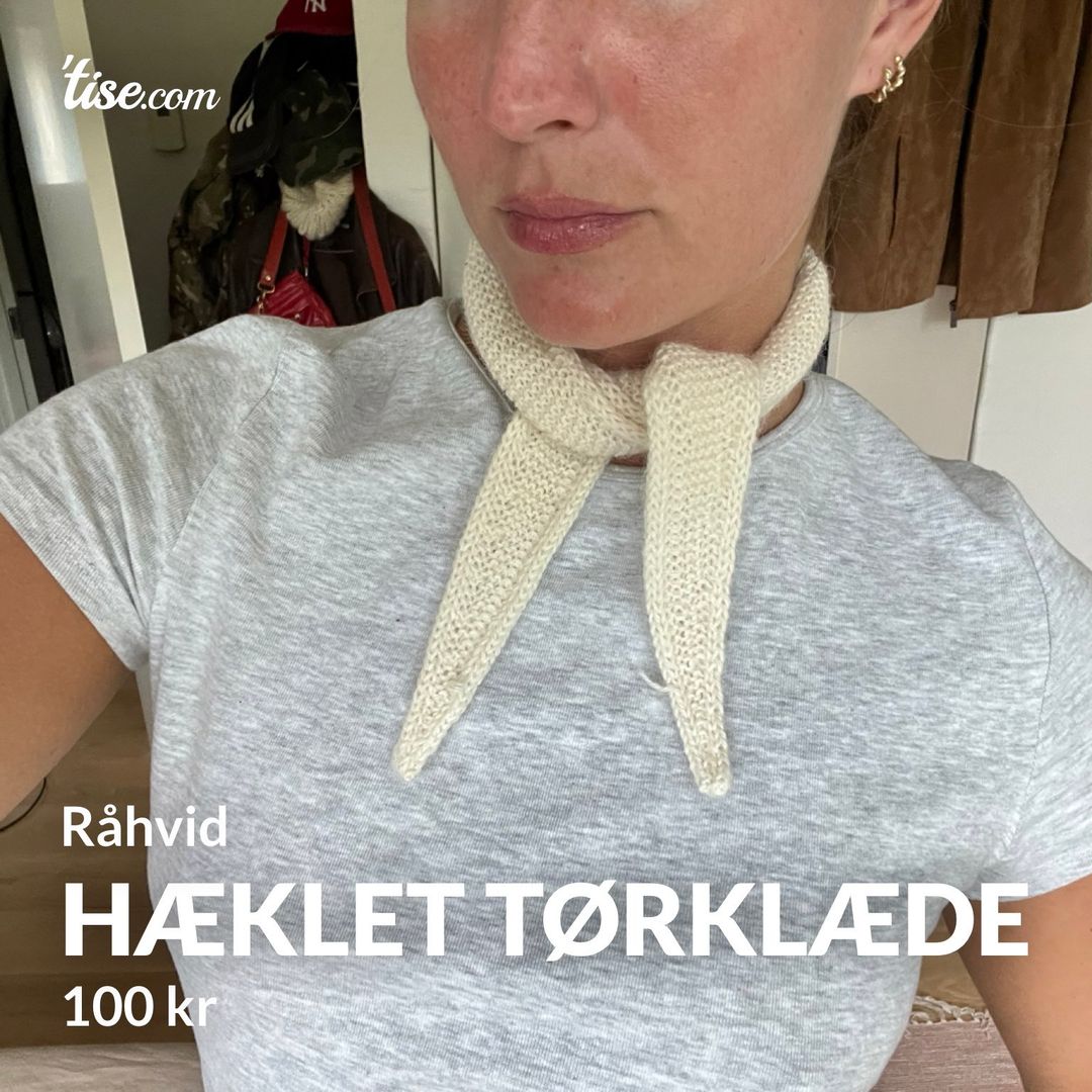 Hæklet tørklæde