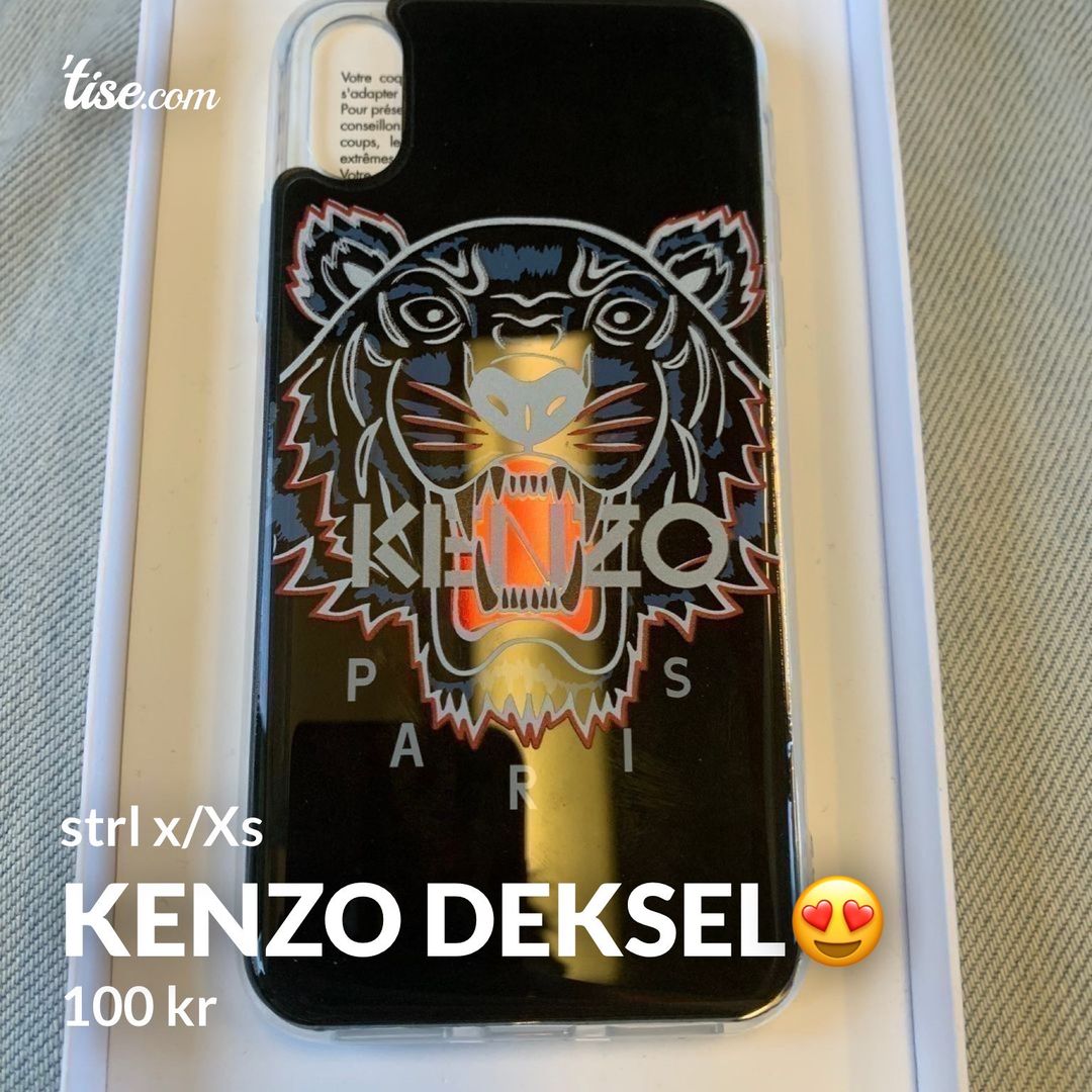 kenzo deksel😍