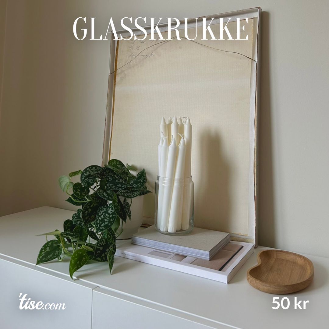 Glasskrukke