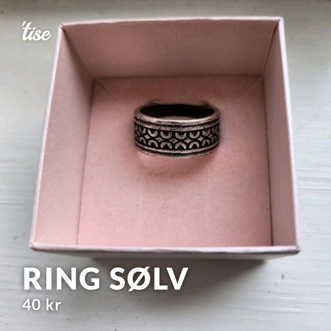 Ring Sølv