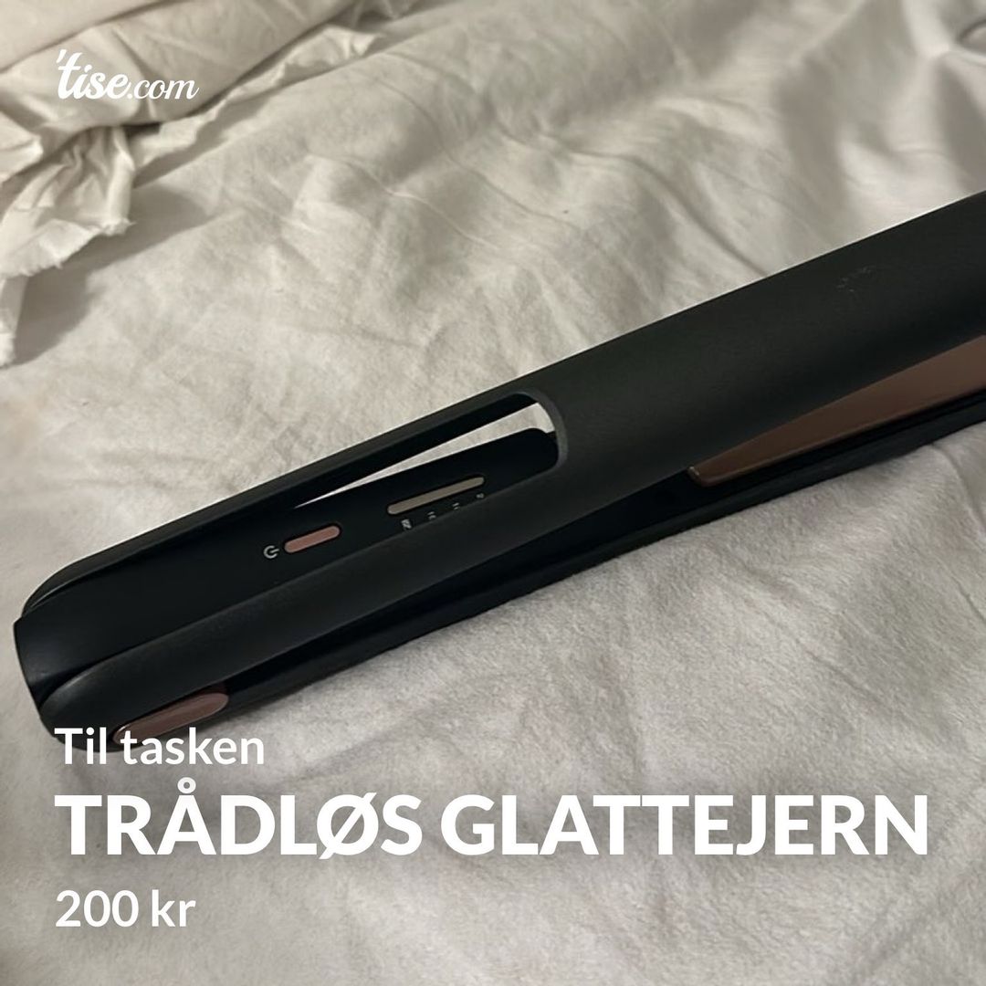 Trådløs glattejern