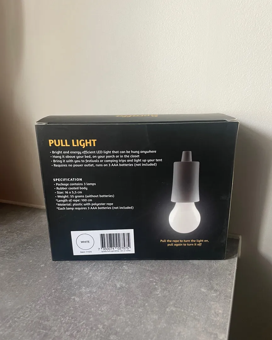 Pull light