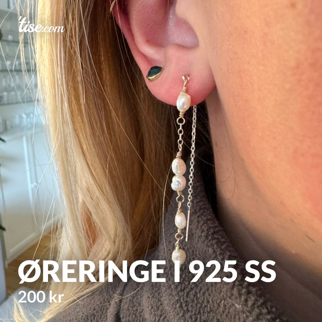 Øreringe i 925 ss