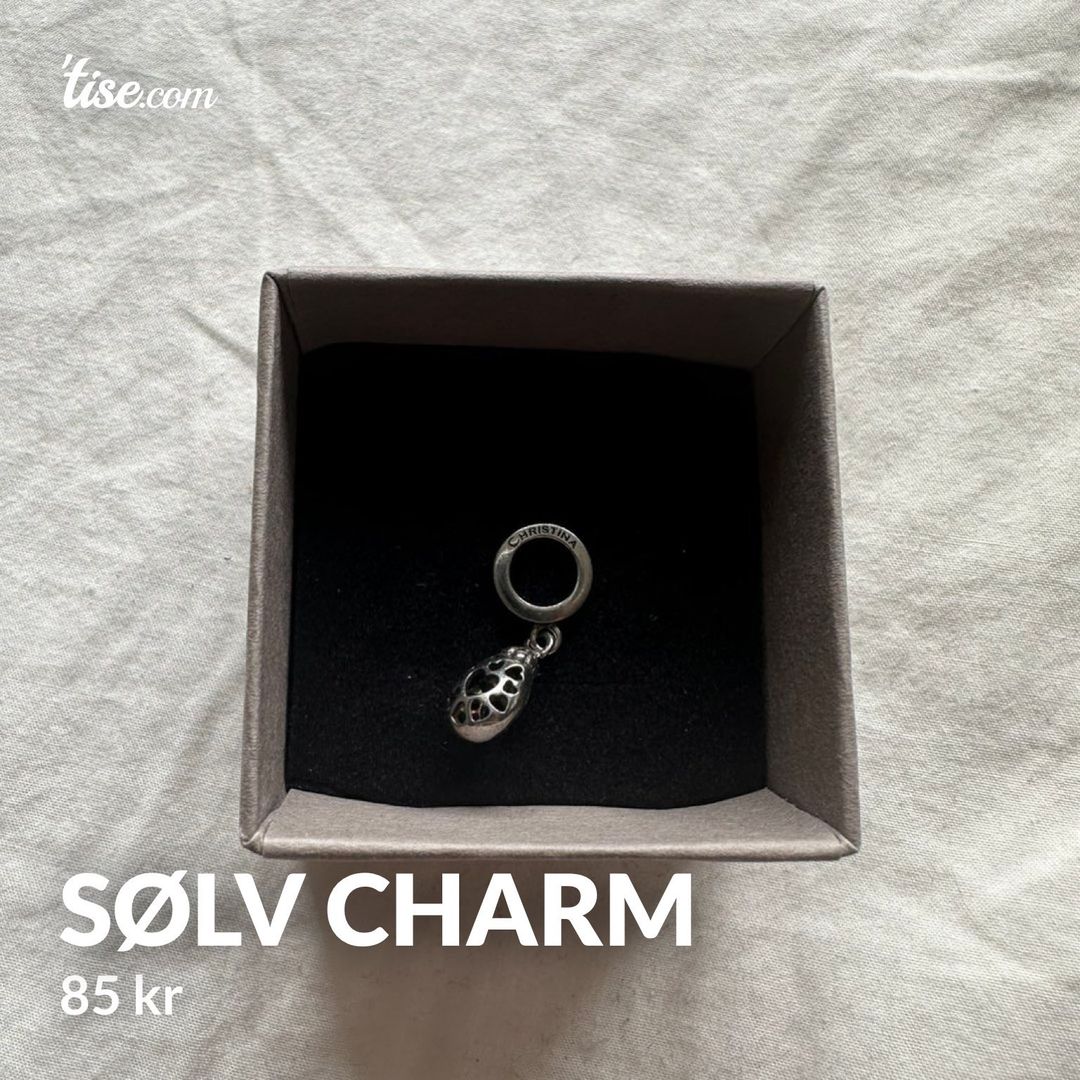 Sølv Charm