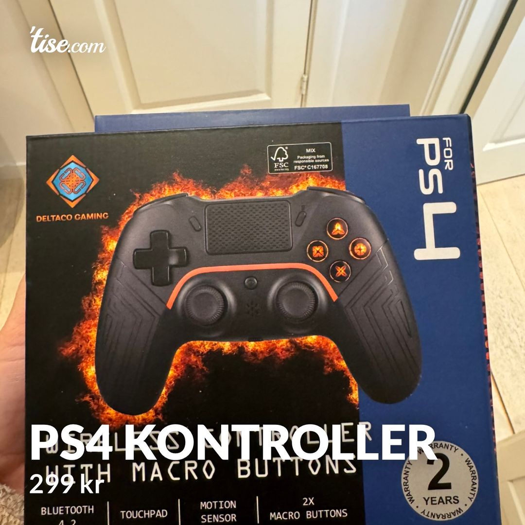 PS4 kontroller