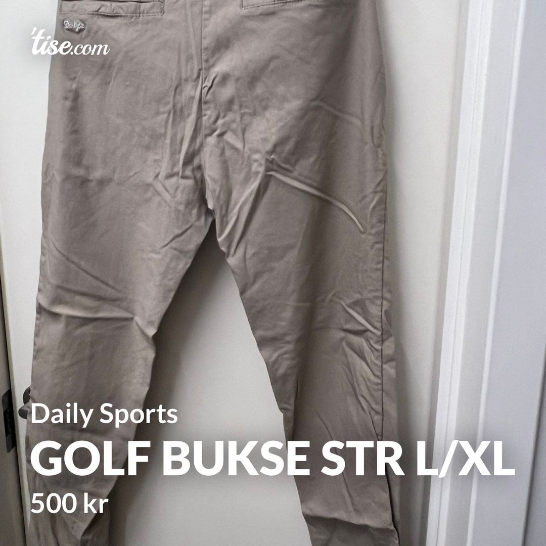 Golf bukse str L/XL