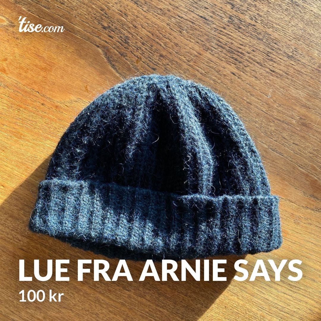 Lue fra Arnie Says