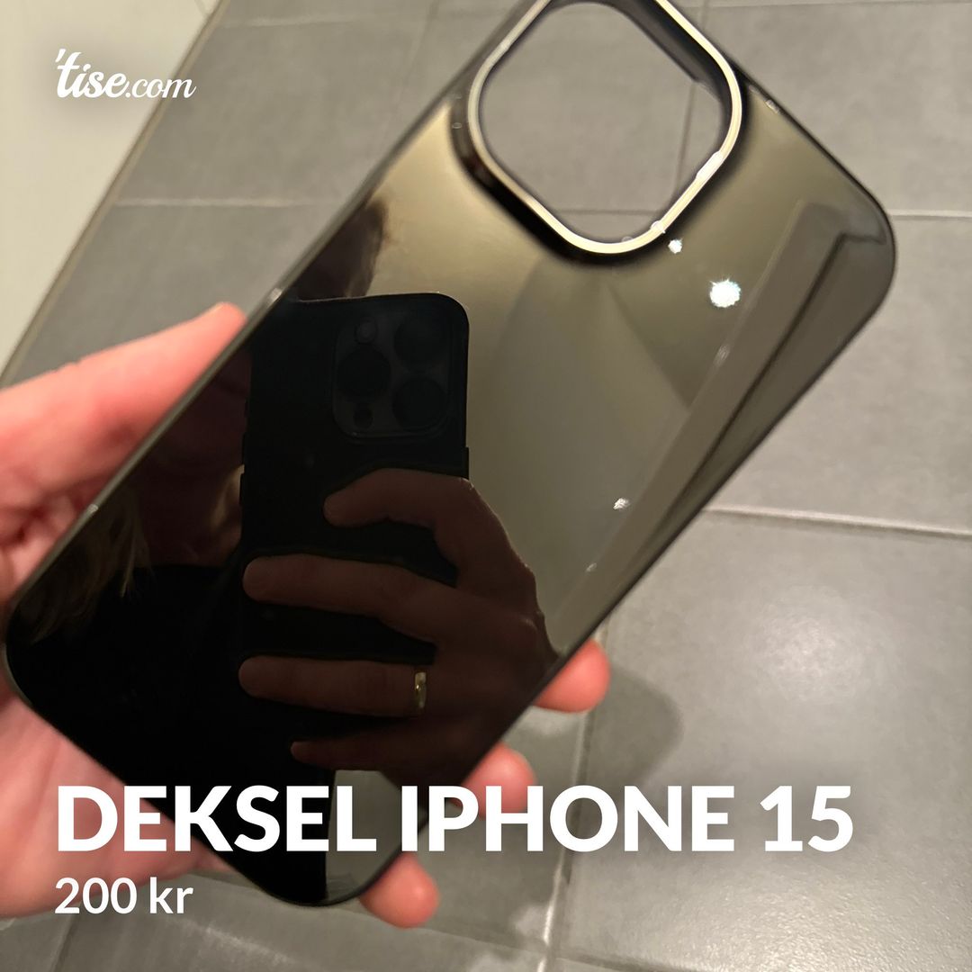 Deksel iphone 15