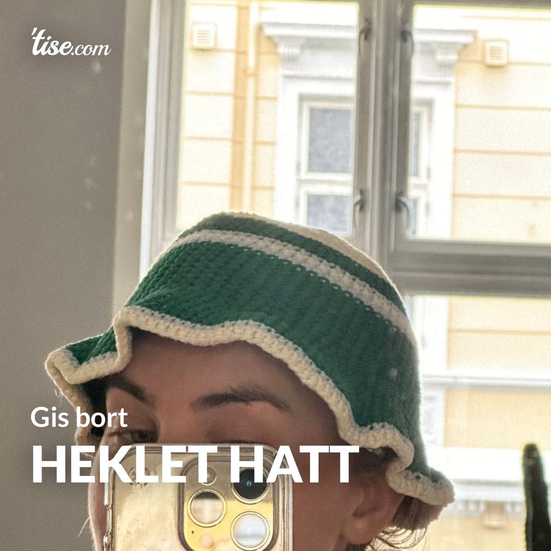 Heklet hatt