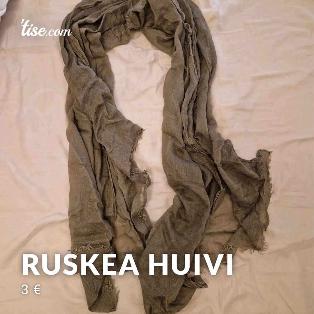 Ruskea huivi