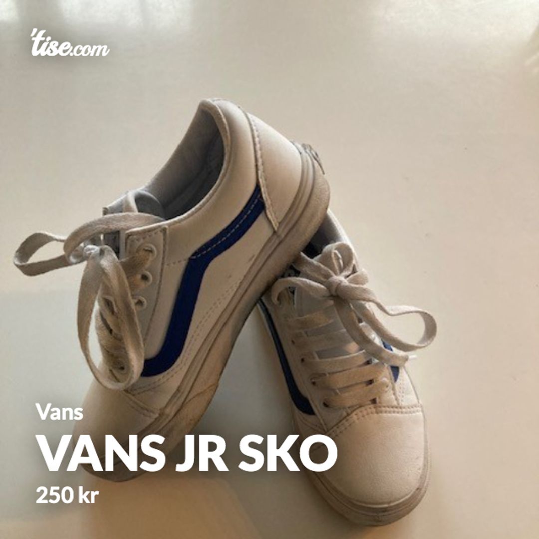 Vans jr sko