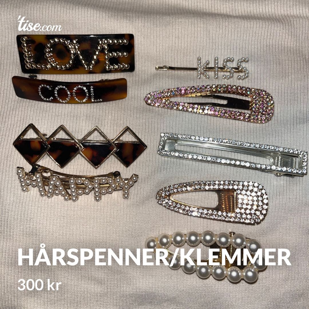 Hårspenner/klemmer