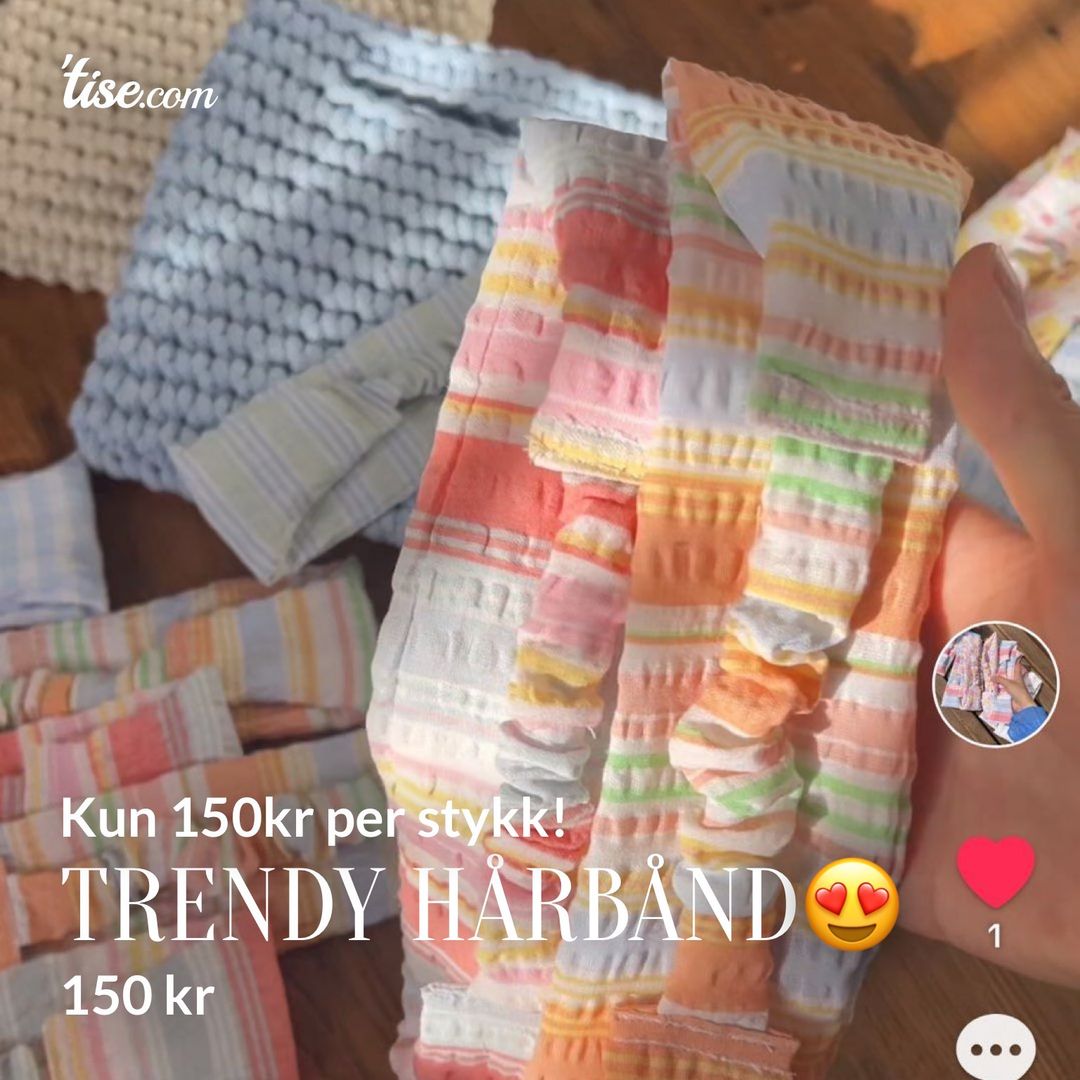 Trendy hårbånd😍