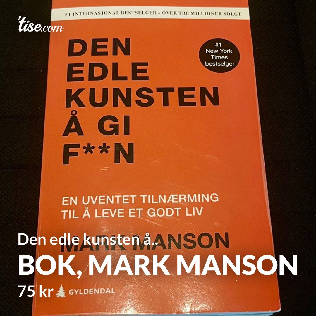 Bok Mark Manson