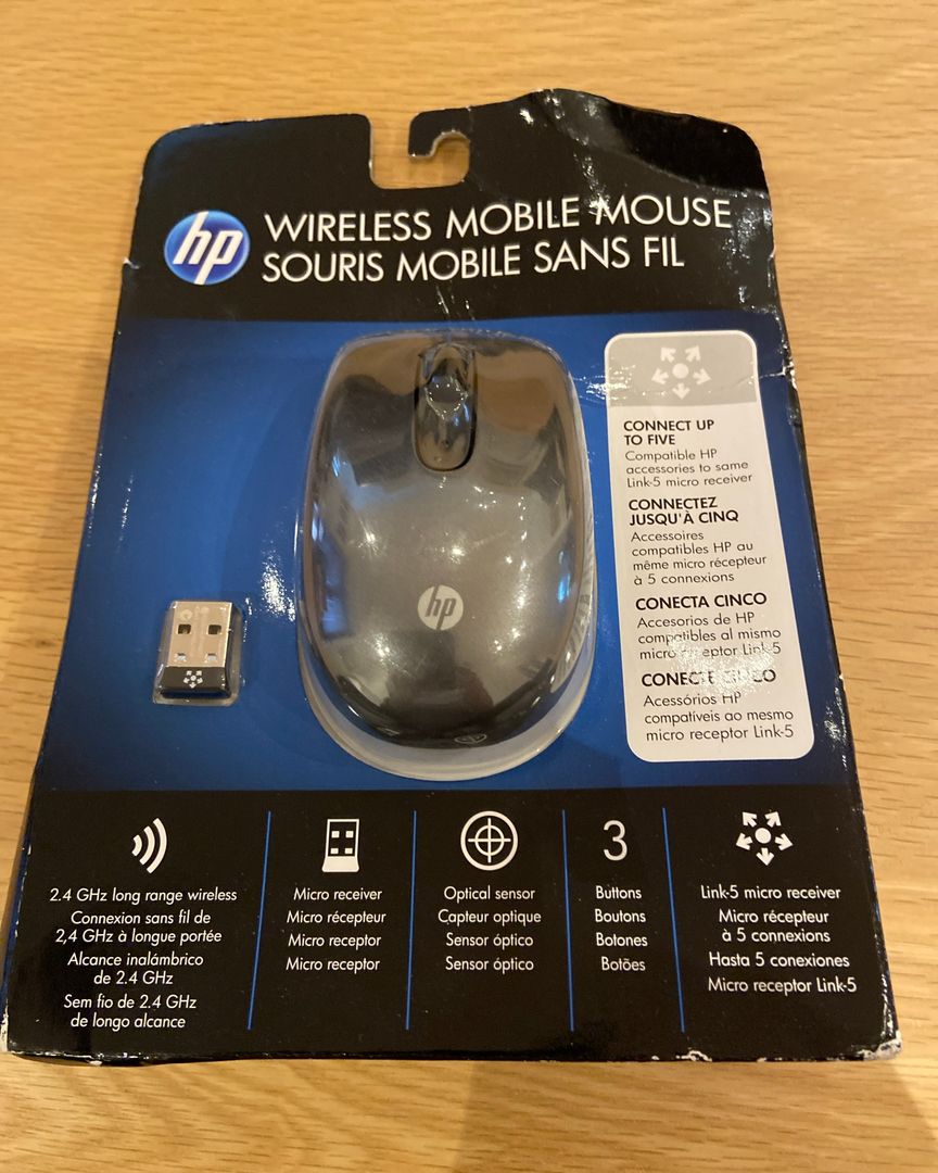 HP wireless mouse