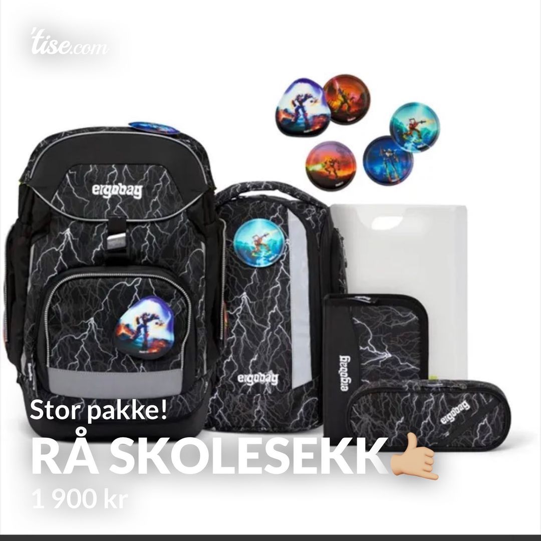 Rå skolesekk🤙🏼