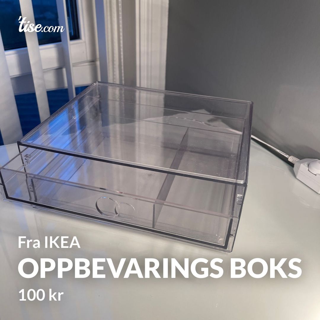 Oppbevarings boks