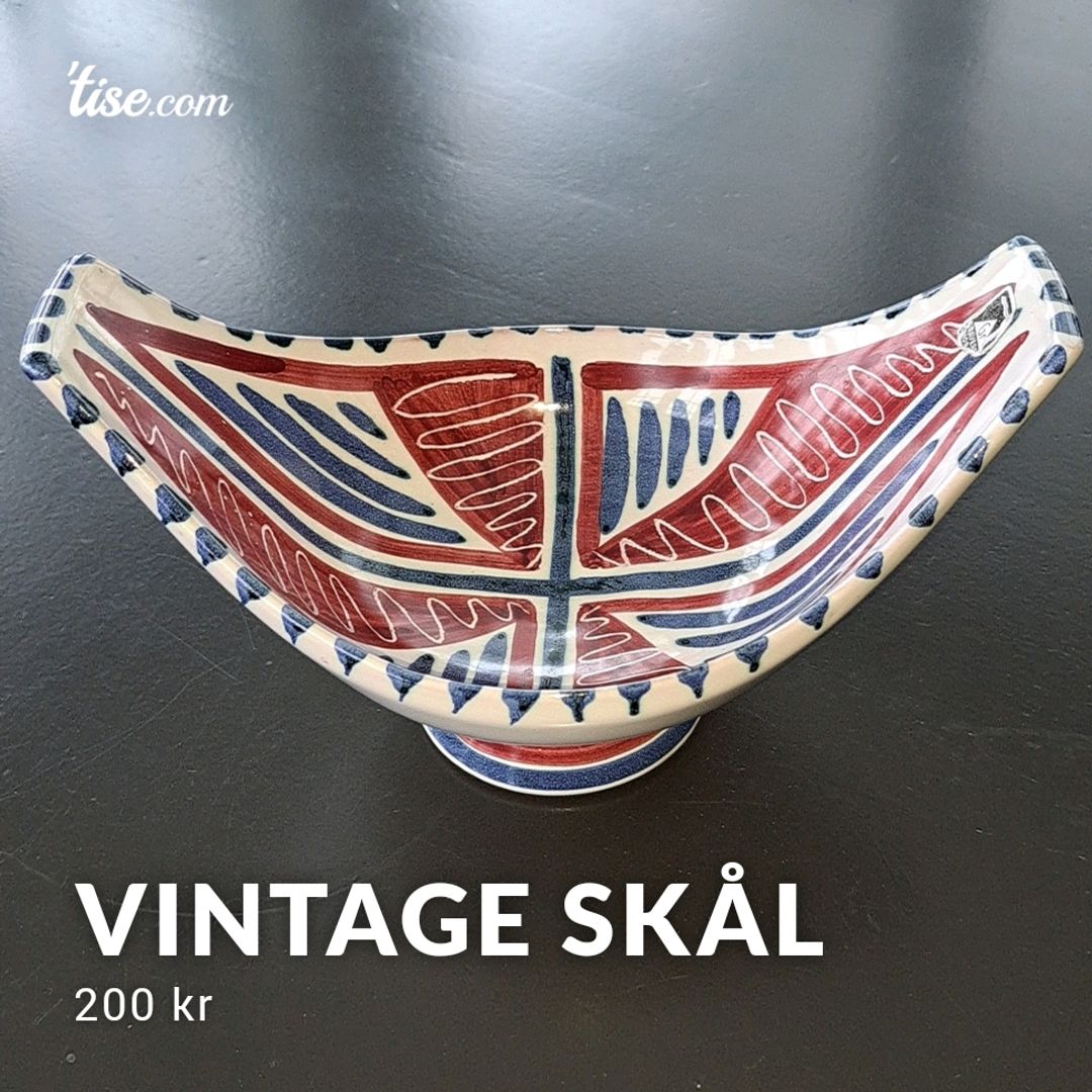 Vintage Skål