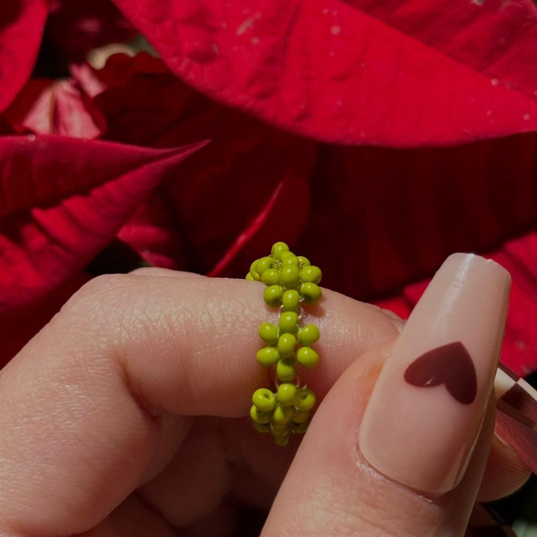 Perler ring🌼