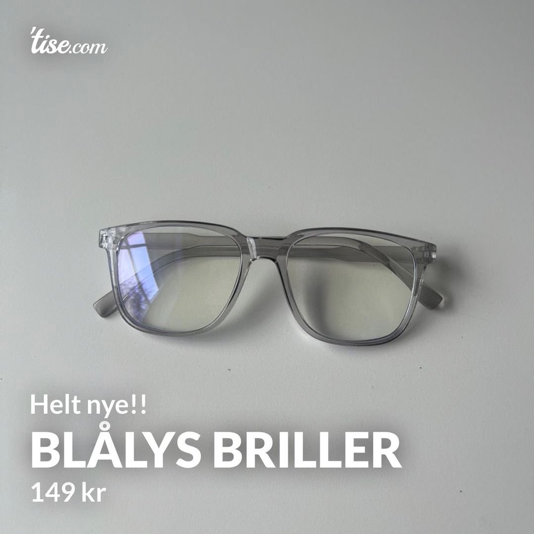 Blålys briller