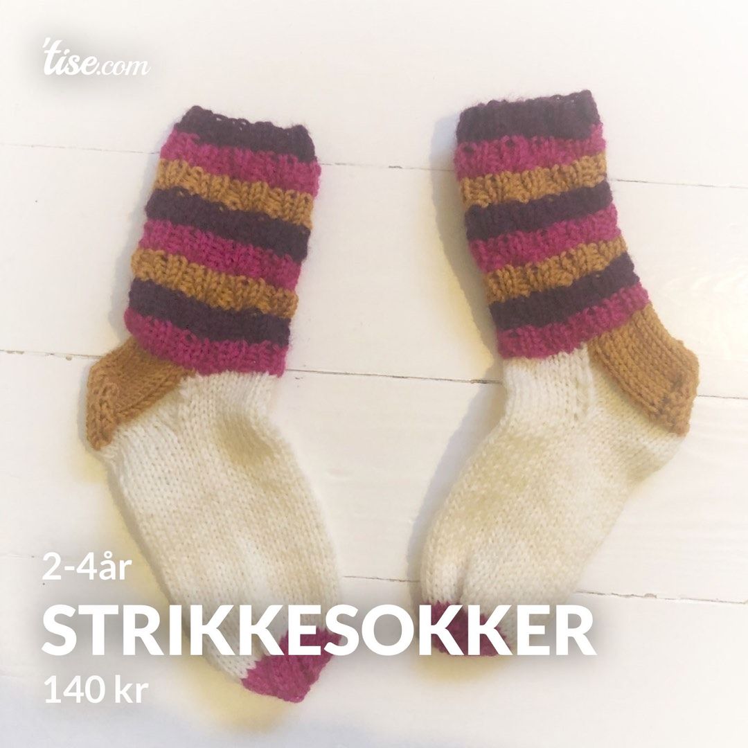 Strikkesokker