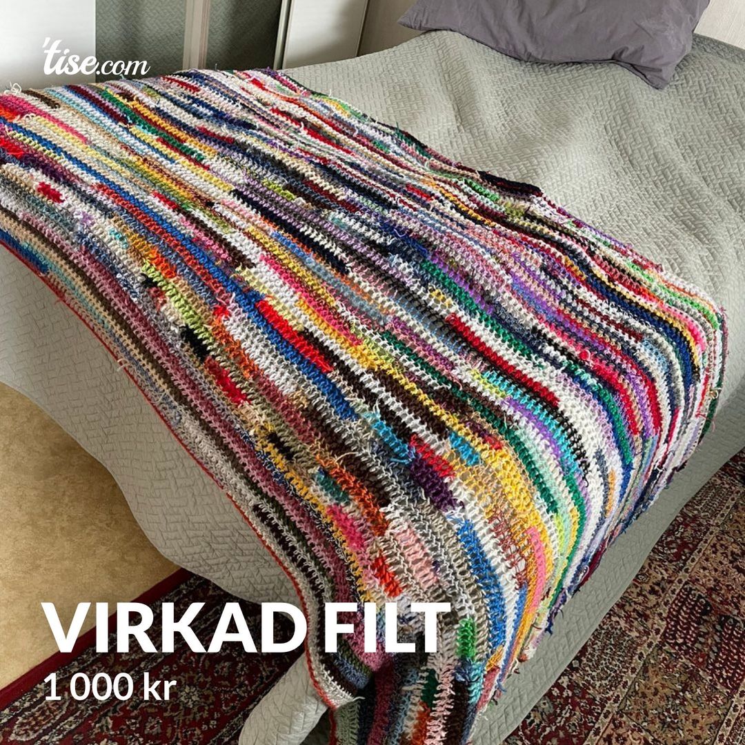 Virkad filt