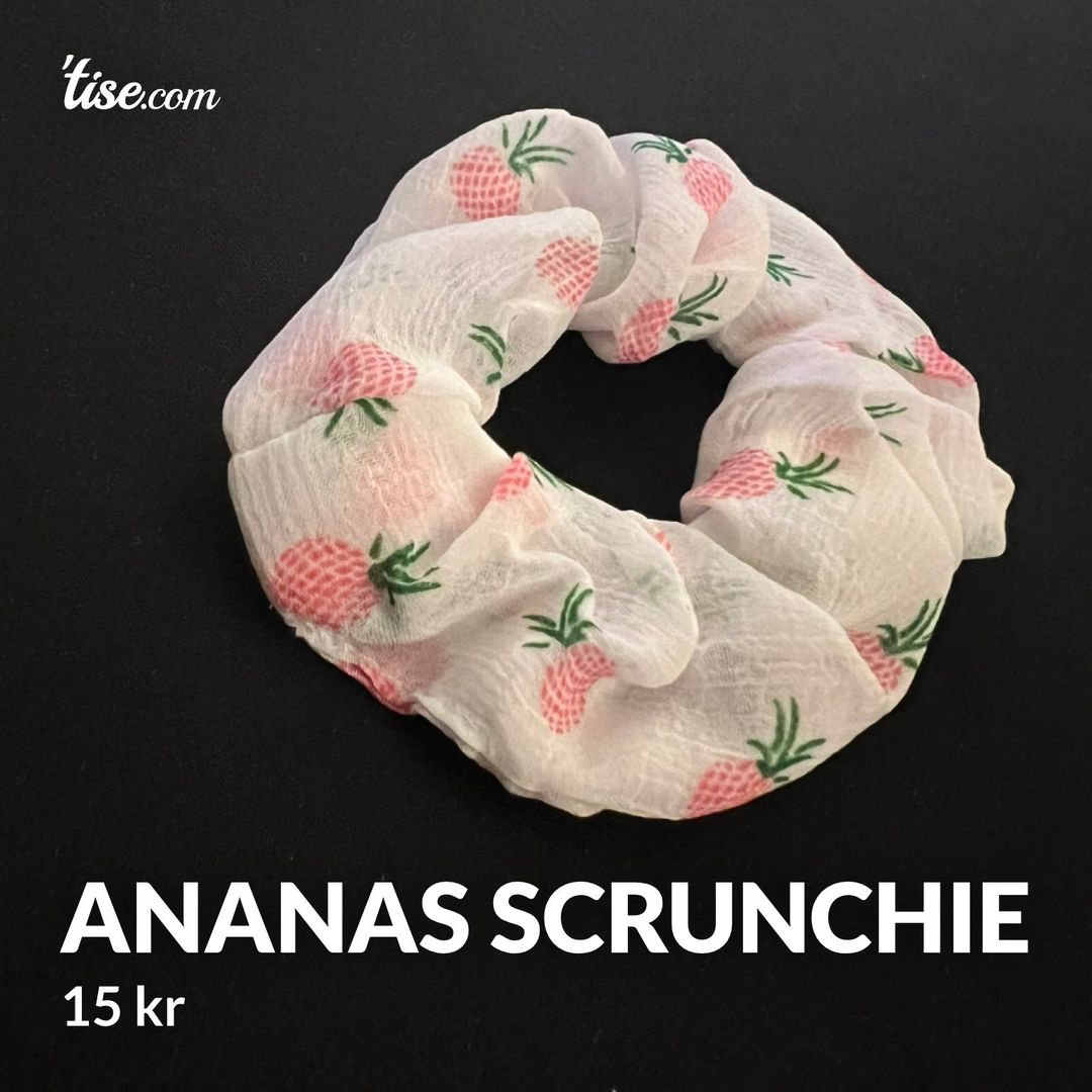 Ananas scrunchie