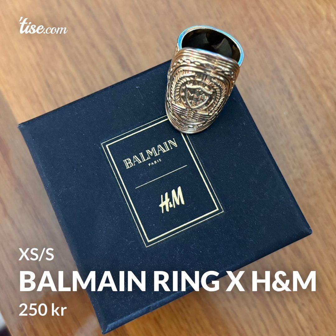 BALMAIN ring x HM