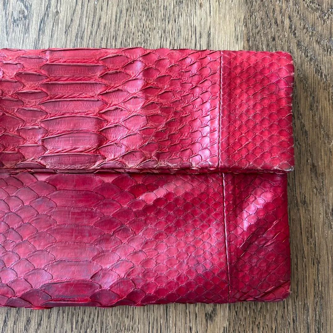 Vintage rød clutch