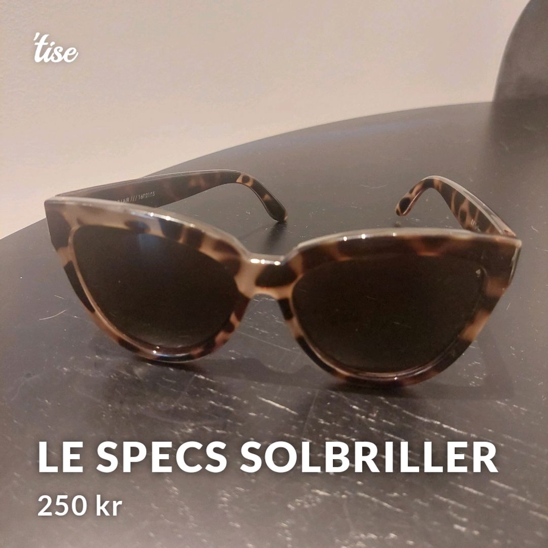 Le Specs Solbriller