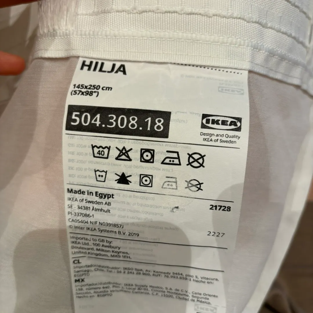 HILJA gardin IKEA