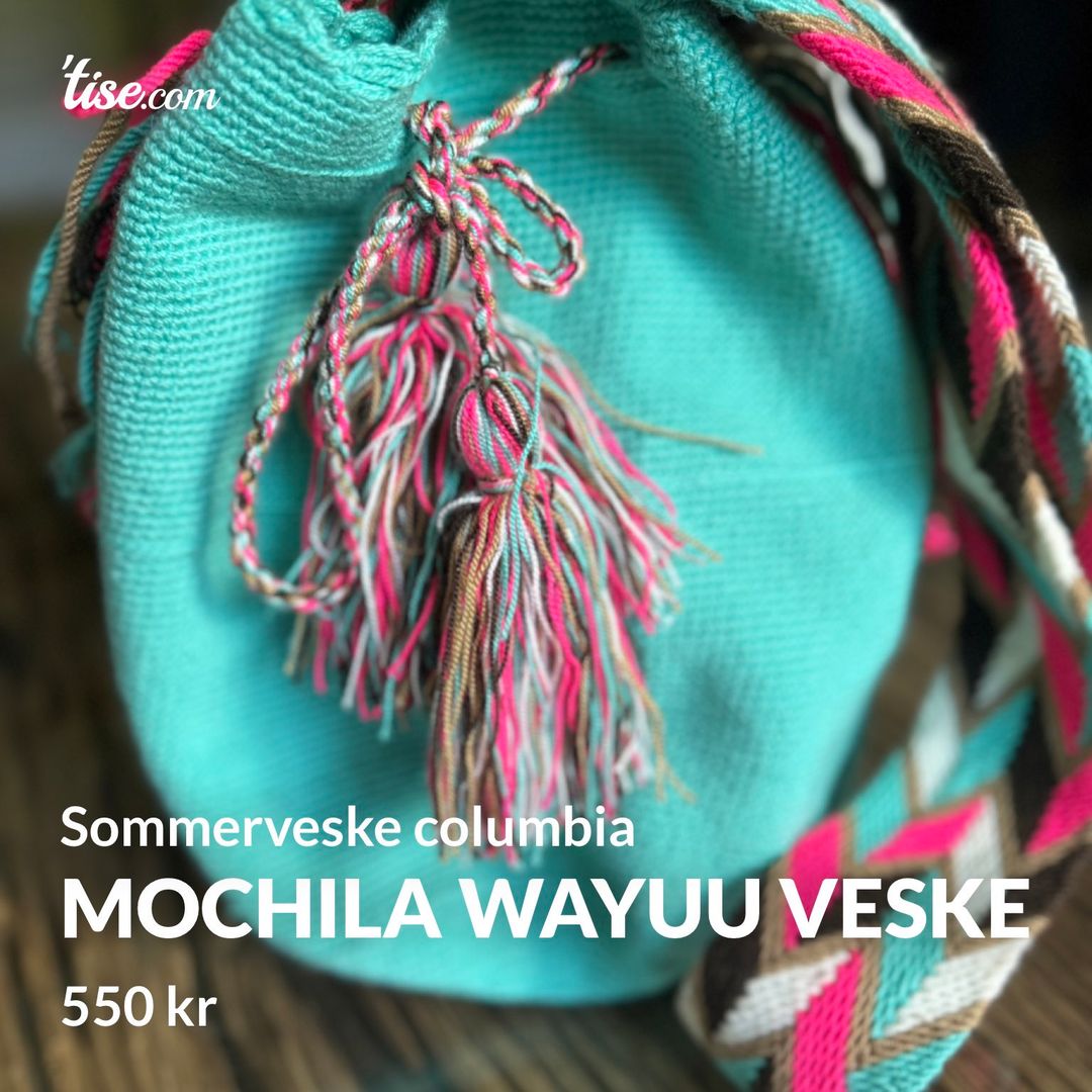 Mochila wayuu veske