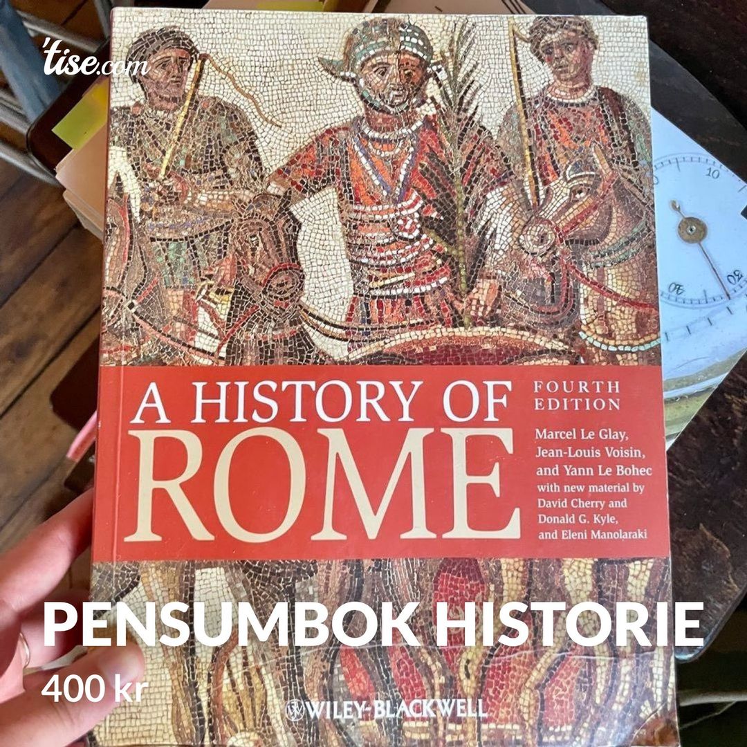 Pensumbok historie