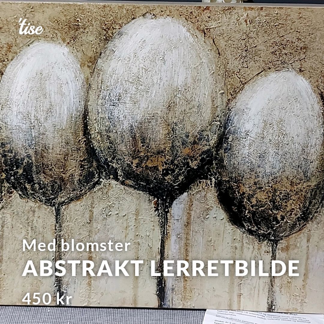 Abstrakt Lerretbilde