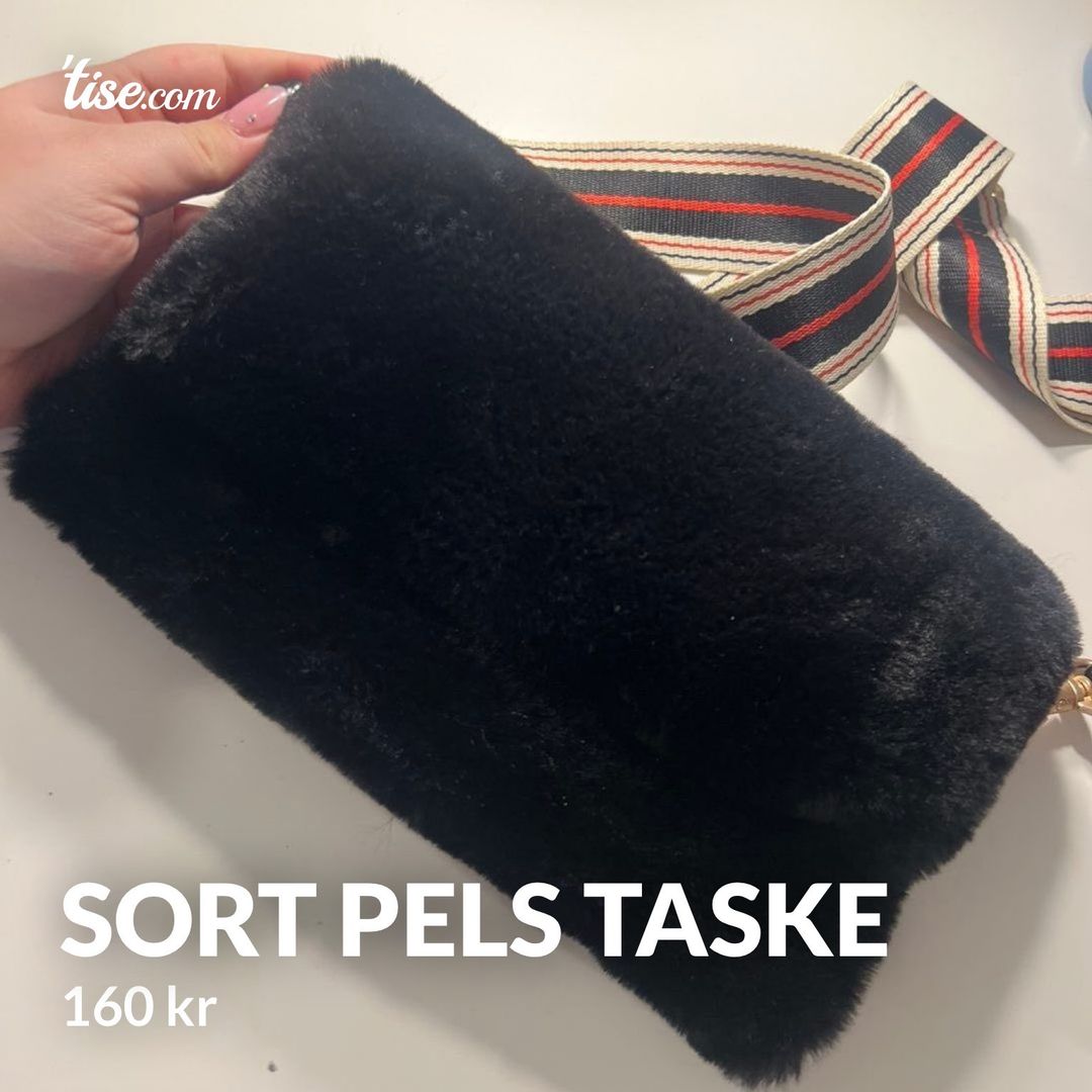 Sort pels taske