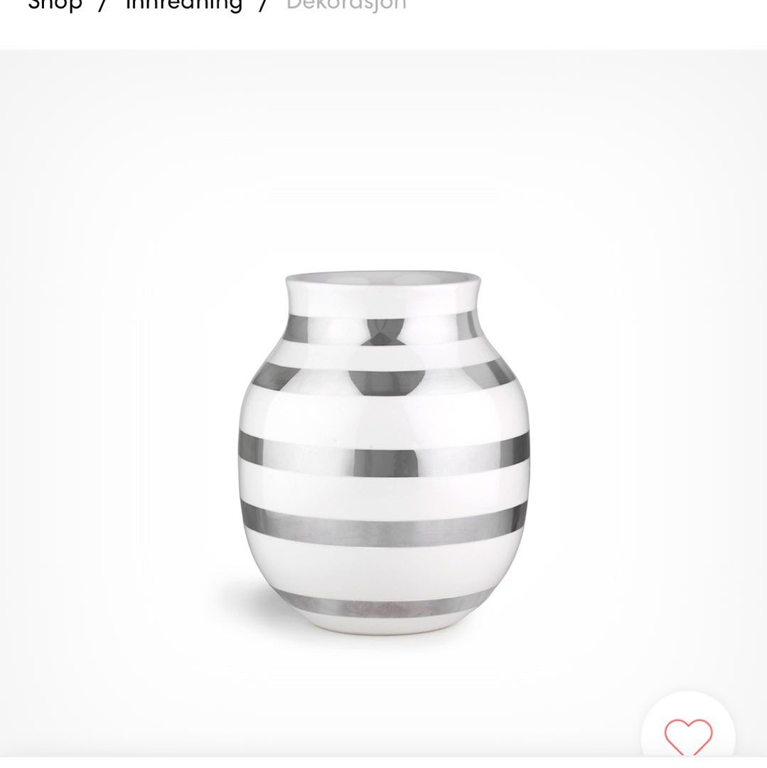 Kahler Omaggio vase