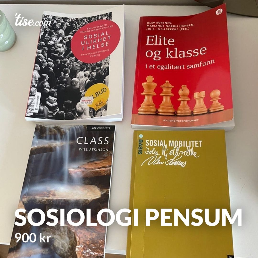 Sosiologi pensum