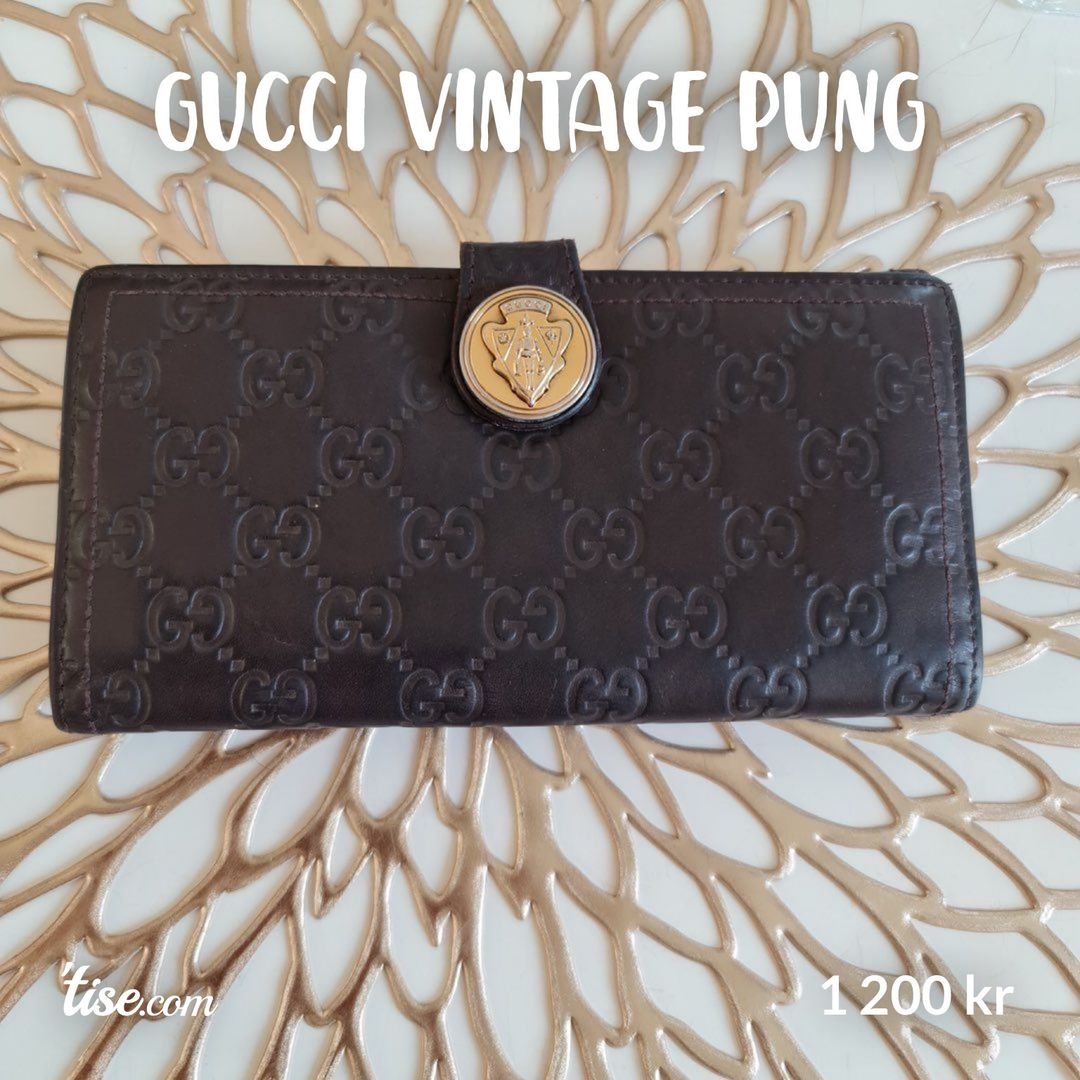 Gucci vintage pung