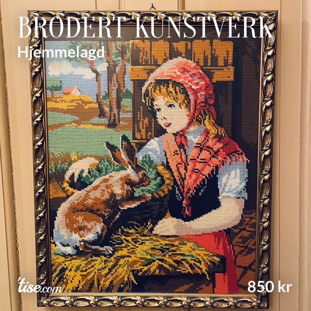 Brodert kunstverk