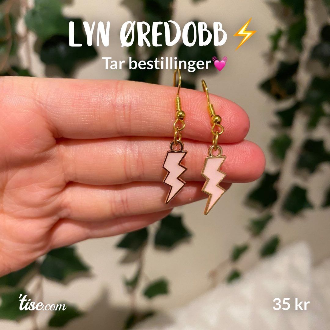 Lyn øredobb⚡️