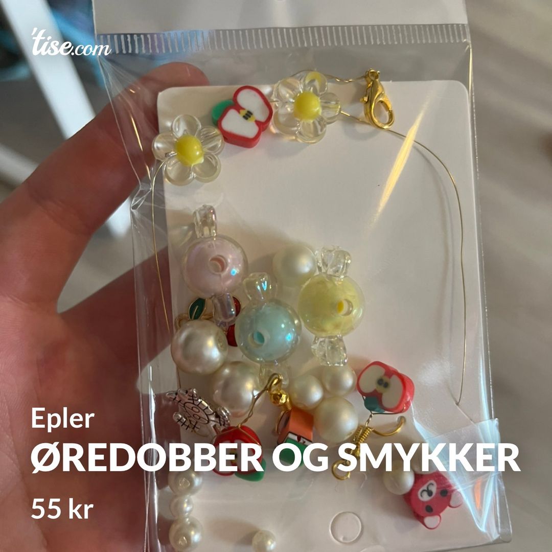 Øredobber og smykker