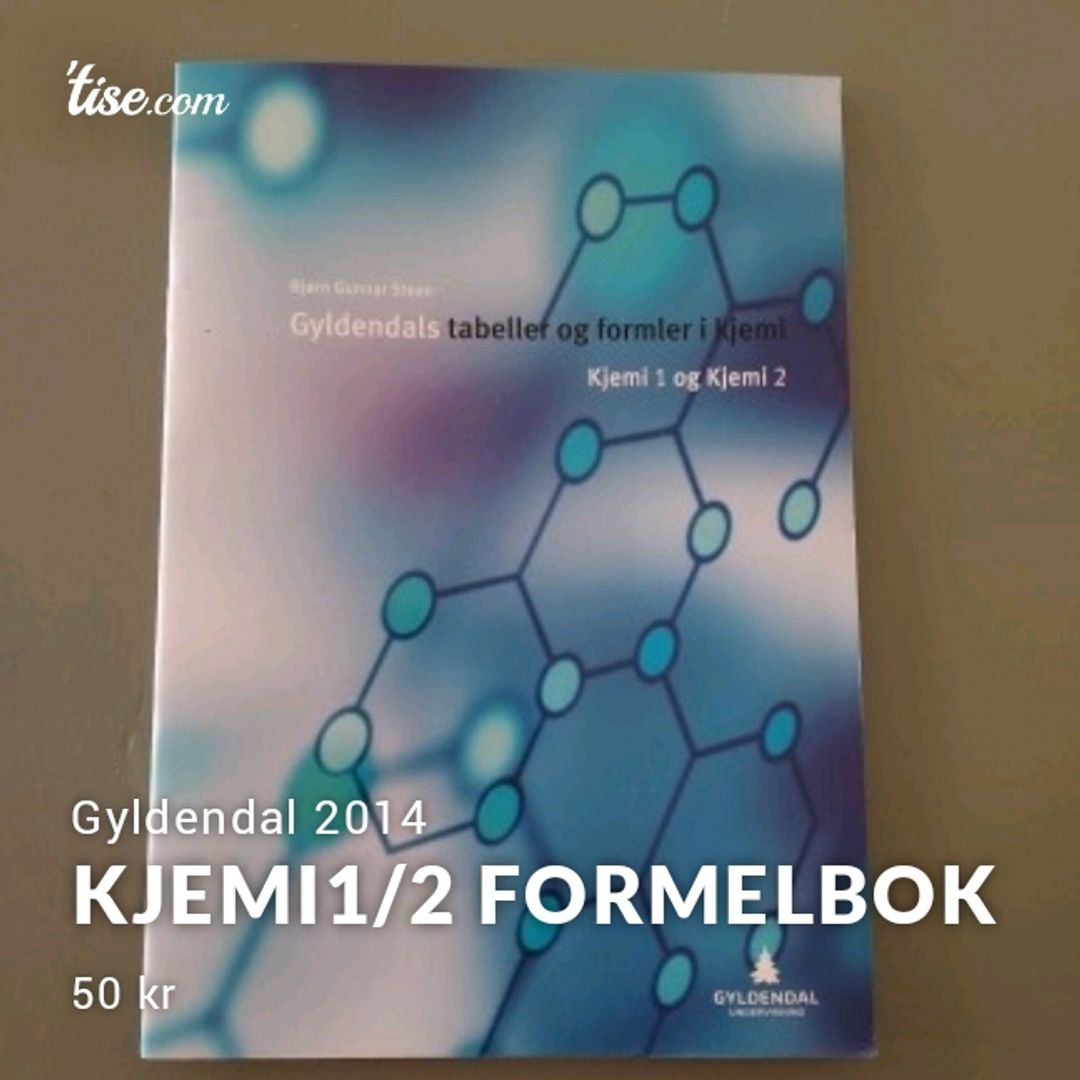 Kjemi1/2 Formelbok