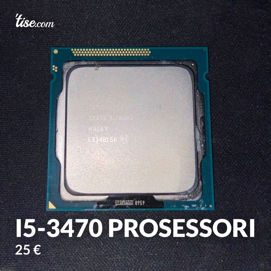 I5-3470 prosessori