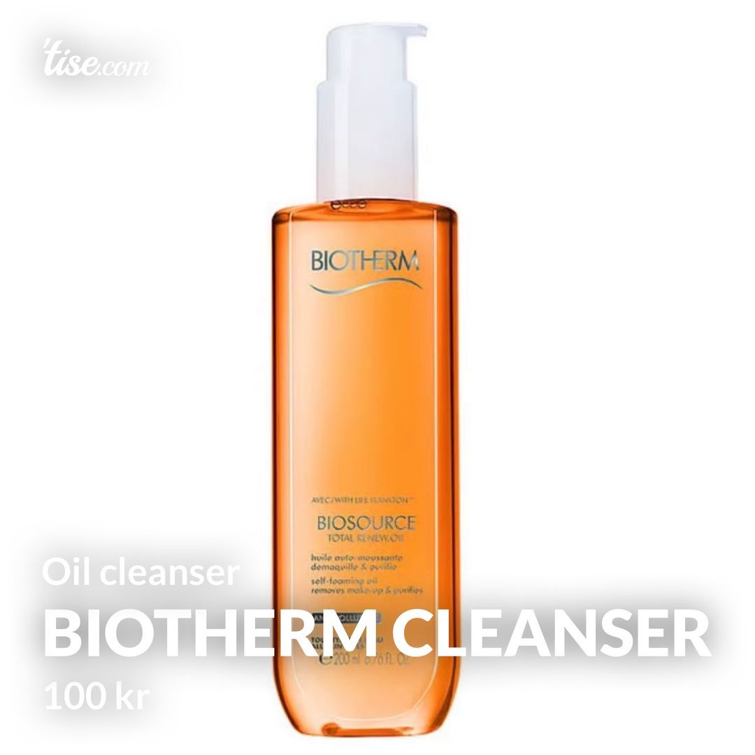 Biotherm cleanser