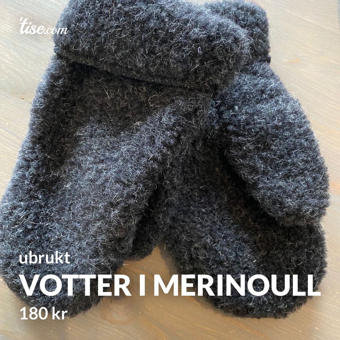 votter i merinoull